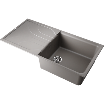 Фото Кухонная мойка Omoikiri Yasugata 100-GR 4993568 leningrad grey
