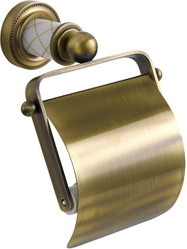 Фото Держатель туалетной бумаги Boheme Murano 10901-W-BR бронза