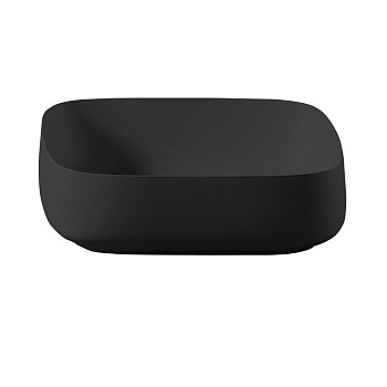 Фото Раковина Artceram Cognac COL008 17 34 накладная 55 см, цвет черный матовый