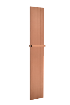 Фото Полотенцесушитель Boheme Flat 725-CB электрический, copper brushed, медь, медь h150х27 см