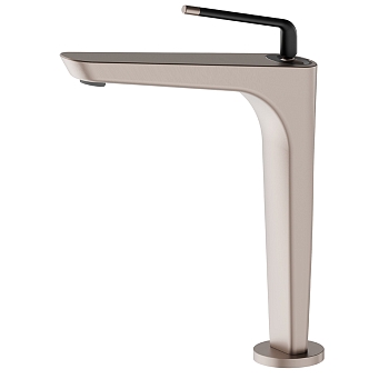 Фото Смеситель Newform O'Rama 68415.M2.075 для раковины, пудровый розовый (Cipria)