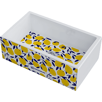 Фото Кухонная мойка Omoikiri Mikura 76-Lemon- 4993020 белый