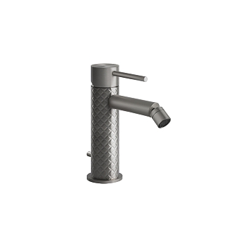 Фото Смеситель для биде Gessi 316 54107#239 с донным клапаном, нержавеющая сталь браш