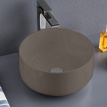 Фото Раковина Artceram Cognac COL004 40 00 накладная 33.5 см, цвет tortora