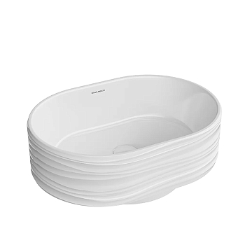 Фото Раковина Kerama Marazzi ArtBasin SA.wb.50\WHT накладная 50.5 см, цвет белый глянцевая