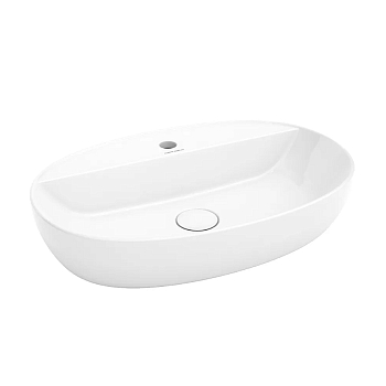 Фото Раковина Kerama Marazzi Plaza PLR.wb.60.1 накладная 60 см, цвет белый глянцевая