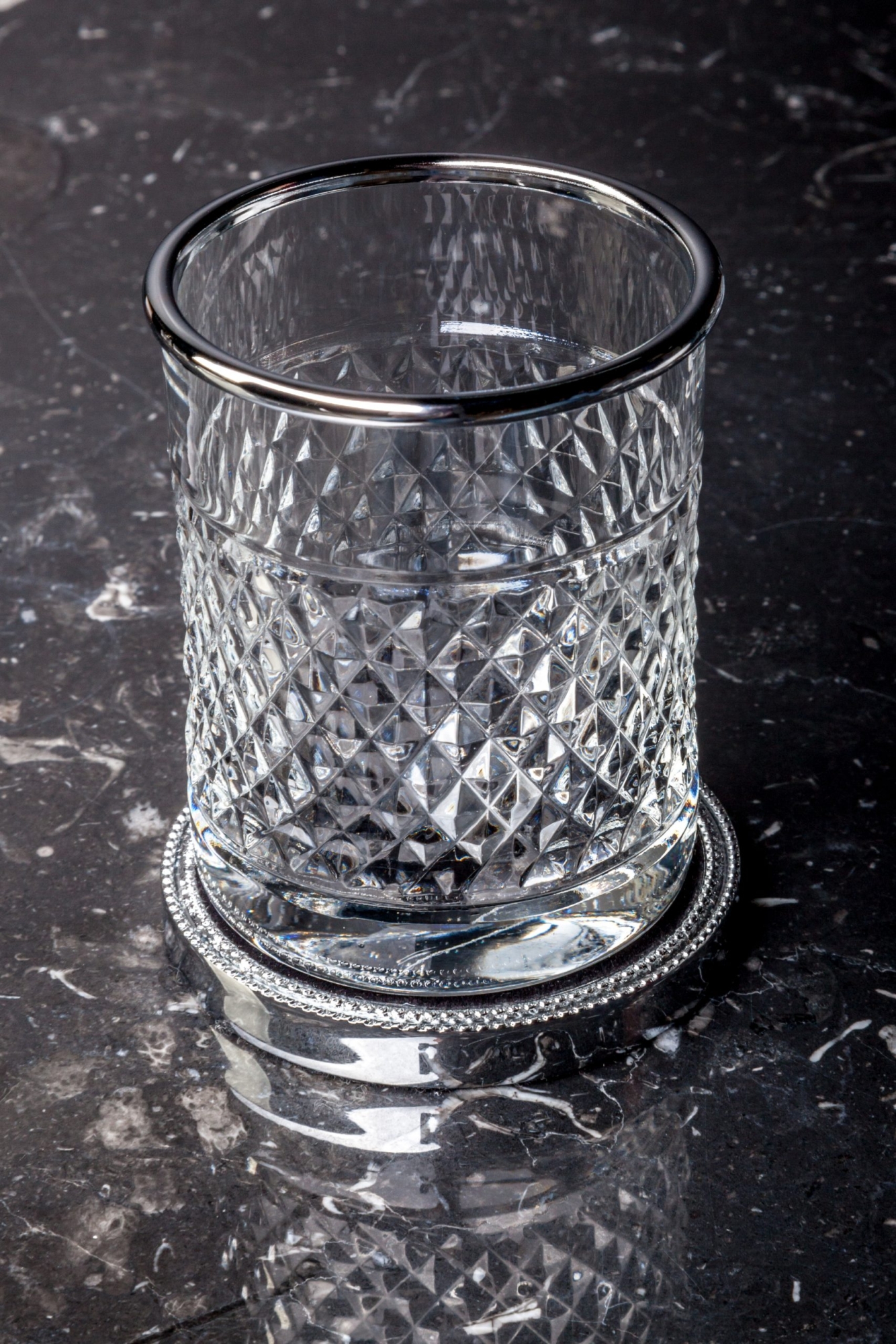 Фото Стакан Boheme Murano Cristal 10217 подвесной хром глянец