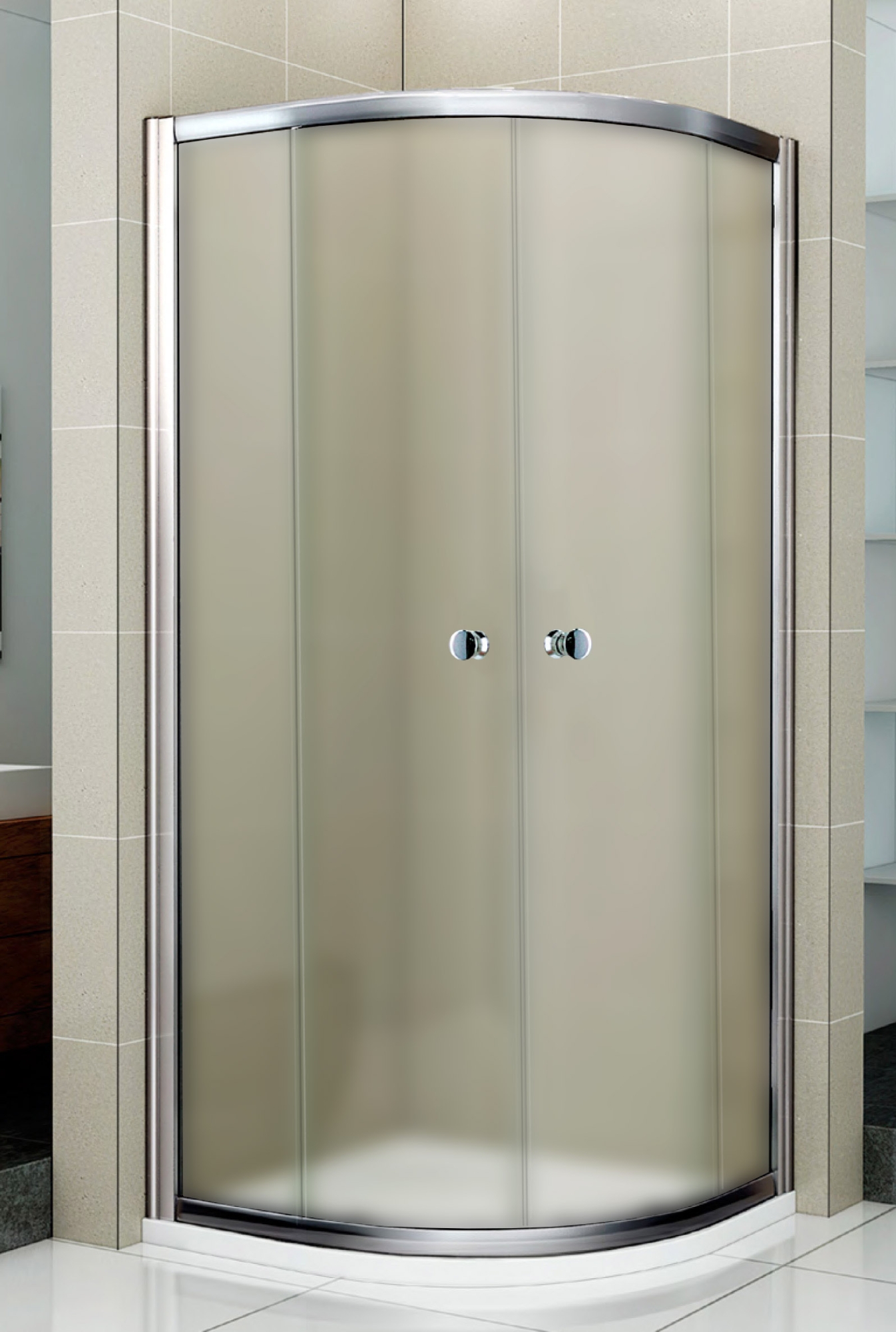 Фото Душевой уголок Cezares PRATICO-R-2-90-P-Cr