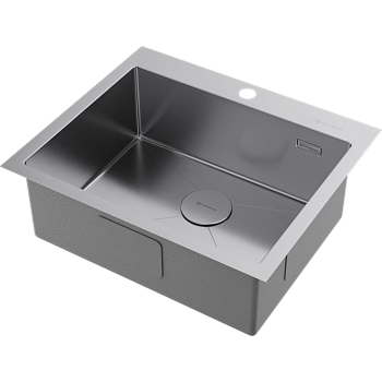 Фото Кухонная мойка Omoikiri Akisame 59-IN 4973055 нержавеющая сталь