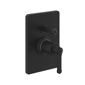 Фото Смеситель для ванны Gessi Venti20 65079#299, черный матовый