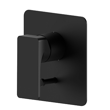 Фото Смеситель Newform B-Easy 72670E.01.093 для душа с переключателем на 2 потока, черный матовый