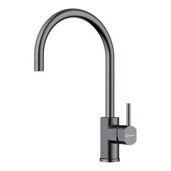 Фото Смеситель для кухни Omoikiri Wakayama-GM 4994290 вороненая сталь