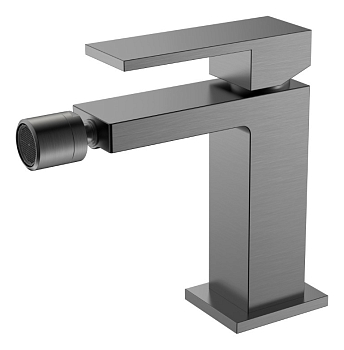 Фото Смеситель для биде Boheme Qubic 476-GM графит
