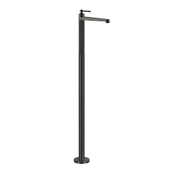 Фото Смеситель для раковины Gessi Venti20 65095#707 напольный, черный хром браш pvd