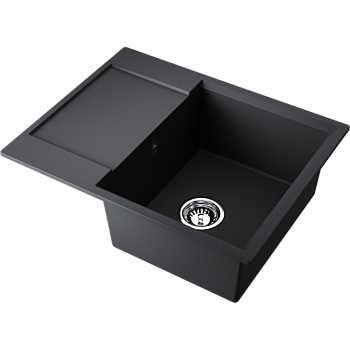 Фото Кухонная мойка Omoikiri Daisen 65T-BL 4993519 черный