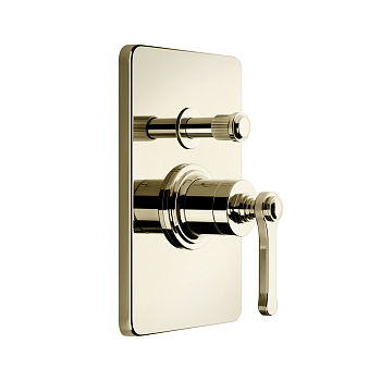 Фото Смеситель для ванны Gessi Venti20 65079#710, латунь глянец pvd