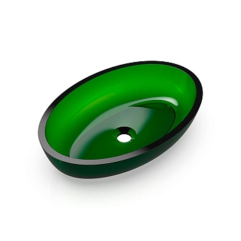 Фото Раковина Knief Solid Surface 70201080 накладная 55 см, цвет Aventurin # 080