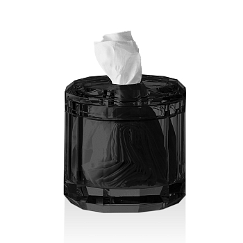 Фото Диспенсер для салфеток Decor Walther Kristall 0931594 настольный, антрацит