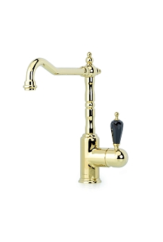 Фото Смеситель для кухни Boheme Tradizionale 102-BSW золото