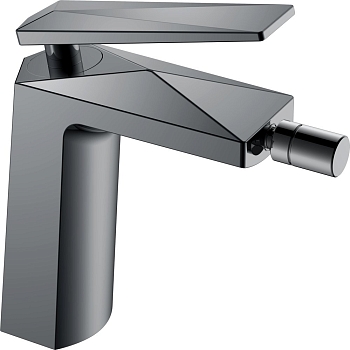 Фото Смеситель для биде Boheme Venturo 376-SGM оружейная сталь глянец