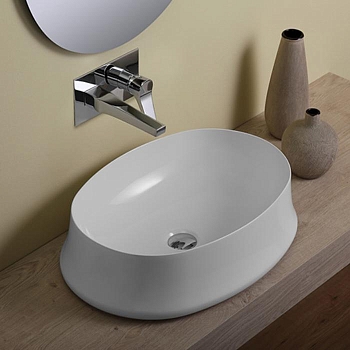 Фото Раковина Simas Sharp SH04bi*0 накладная 60 см, цвет белый