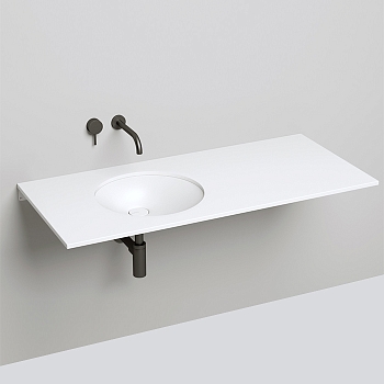 Фото Раковина Salini Marea 1802208M встраиваемая 42 см, цвет белый матовый