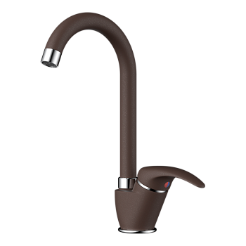 Фото Смеситель для кухни Omoikiri Umi-DC 4994271 темный шоколад
