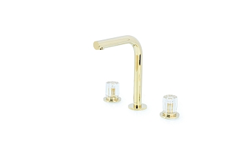 Фото Смеситель для раковины Boheme Elegante 152-G-EL золото