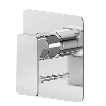 Фото Смеситель Newform B-Easy 72670E.21.018 для душа с переключателем на 2 потока, хром глянец