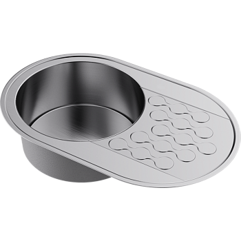 Фото Кухонная мойка Omoikiri Kasumigaura 77-IN 4993728 нержавеющая сталь