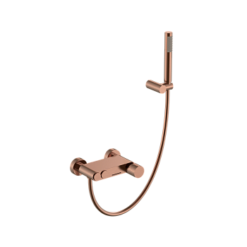 Фото Смеситель для ванны Boheme Stick 123-CB медь браш