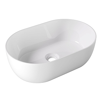 Фото Раковина Alice Unica 32120101 накладная 55 см, цвет белый глянцевый