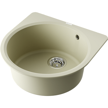 Фото Кухонная мойка Omoikiri Akegata 51-BE 4993752 ваниль