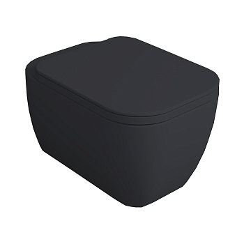 Фото Унитаз подвесной Simas Henges HE18 серый матовый