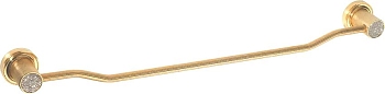 Фото Полотенцедержатель Boheme Royal Cristal 10922-G золото 63 см