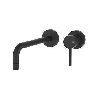 Фото Смеситель для раковины Gessi Emporio Via tortona 44825#299, черный матовый