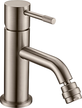 Фото Смеситель для биде Boheme Uno 466-NB никель браш