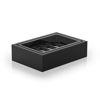 Фото Мыльница Decor Walther Brownie 0937960 настольная, черный/черный матовый