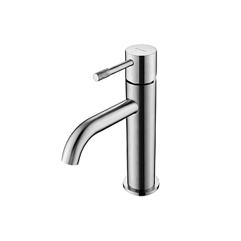 Фото Смеситель для раковины Boheme Uno 461-INOX, брашированная нержавеющая сталь