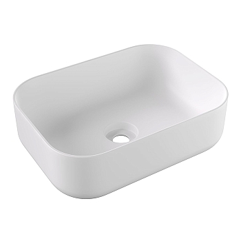 Фото Раковина Alice Unica 32190109 накладная 50 см, цвет белый матовый