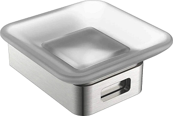 Фото Мыльница Boheme Q 10943-NB подвесная Nikel Brush