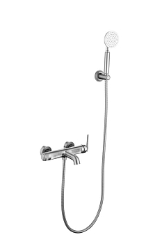 Фото Смеситель для ванны Boheme Eterna 173-NB nickel brush, никель матовый