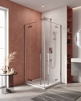 Фото Душевой уголок Cezares LINER-A-2-90-C-Cr