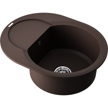 Фото Кухонная мойка Omoikiri Sakaime 60E-DC 4993205 темный шоколад