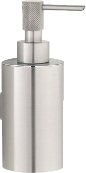 Фото Дозатор жидкого мыла Boheme Uno 10977-NB подвесной Nikel Brush