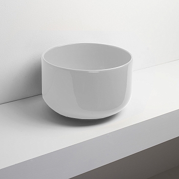 Фото Раковина Simas Balloon BA02bi накладная 40 см, цвет белый