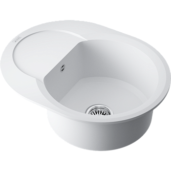 Фото Кухонная мойка Omoikiri Sakaime 60E-WH 4993136 белый