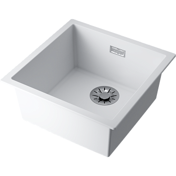 Фото Кухонная мойка Omoikiri Yamakawa 45-U/I-WH 4993784 белый