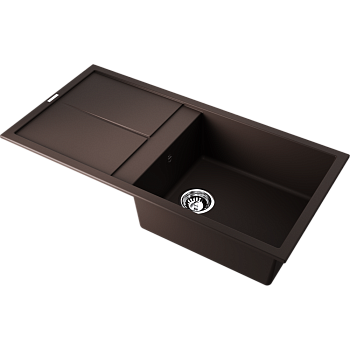Фото Кухонная мойка Omoikiri Sumi 100-DC 4993658 темный шоколад