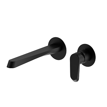 Фото Смеситель Newform Nio 68930E.01.093 для раковины, черный матовый